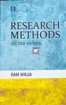 Rawat Research Methods By Ram Ahuja Latest Edition